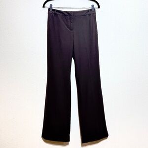 EUC Anthropologie Elevenses Black Wide Leg Trousers ▪️ Size 8